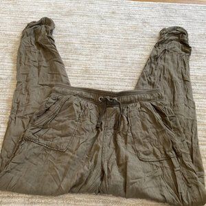 Rewash American Original Pants, Elastic, Pockets, Color Green, Size S.